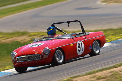 91;1970-MGB-Roadster;31-October-2009;Australia;FOSC;Festival-of-Sporting-Cars;Group-S;NSW;New-South-Wales;Sports-Cars;Steve-Dunne‒Contant;Wakefield-Park;auto;classic;historic;motorsport;racing;super-telephoto;vintage