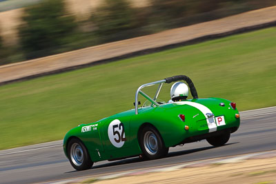 52;1960-Austin-Healey-Sprite;31-October-2009;Australia;Don-Bartley;FOSC;Festival-of-Sporting-Cars;Group-S;NSW;New-South-Wales;Sports-Cars;Wakefield-Park;auto;classic;historic;motion-blur;motorsport;racing;super-telephoto;vintage