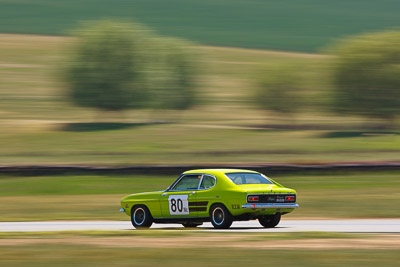 80;1970-Ford-Capri-V6;31-October-2009;Australia;FOSC;Festival-of-Sporting-Cars;Group-N;Historic-Touring-Cars;NSW;New-South-Wales;Steve-Land;Wakefield-Park;auto;classic;historic;motion-blur;motorsport;racing;super-telephoto;vintage