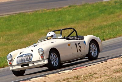 15;1959-MGA-1600;31-October-2009;Australia;FOSC;Festival-of-Sporting-Cars;Group-S;NSW;New-South-Wales;Richard-Rose;Sports-Cars;Wakefield-Park;auto;classic;historic;motorsport;racing;super-telephoto;vintage