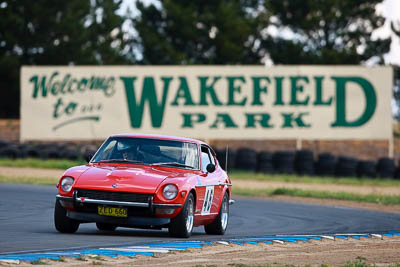 46;1974-Datsun-260Z;31-October-2009;Australia;FOSC;Festival-of-Sporting-Cars;Geoff-Owens;NSW;New-South-Wales;Regularity;Wakefield-Park;auto;classic;historic;motorsport;racing;super-telephoto;vintage