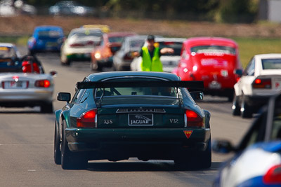 39;1977-Jaguar-XJS;31-October-2009;Australia;Bruce-Grant;FOSC;Festival-of-Sporting-Cars;Marque-Sports;NSW;New-South-Wales;Wakefield-Park;auto;classic;historic;motorsport;racing;super-telephoto;vintage