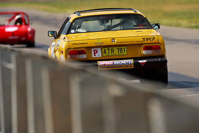 277;1981-Triumph-TR7;31-October-2009;Australia;FOSC;Festival-of-Sporting-Cars;Jon-Newell;Marque-Sports;NSW;New-South-Wales;Wakefield-Park;auto;classic;historic;motorsport;racing;super-telephoto;vintage