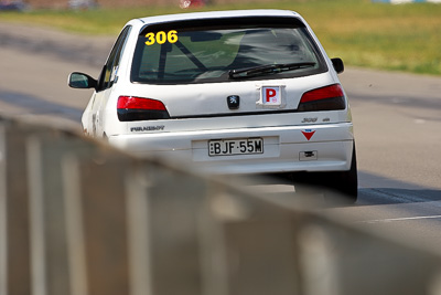 306;1998-Peugeot-306-GTi;31-October-2009;Australia;Barry-Black;FOSC;Festival-of-Sporting-Cars;Marque-Sports;NSW;New-South-Wales;Wakefield-Park;auto;motorsport;racing;super-telephoto