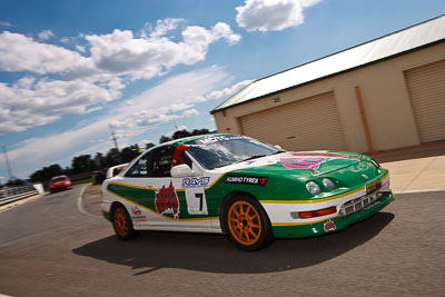 7;2000-Honda-Integra-Type-R;31-October-2009;Australia;FOSC;Festival-of-Sporting-Cars;Marque-Sports;NSW;New-South-Wales;Richard-Mork;Wakefield-Park;auto;motorsport;racing;wide-angle