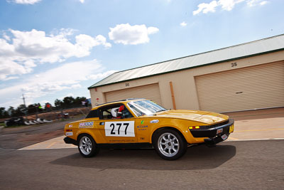 277;1981-Triumph-TR7;31-October-2009;Australia;FOSC;Festival-of-Sporting-Cars;Jon-Newell;Marque-Sports;NSW;New-South-Wales;Wakefield-Park;auto;classic;historic;motorsport;racing;vintage;wide-angle