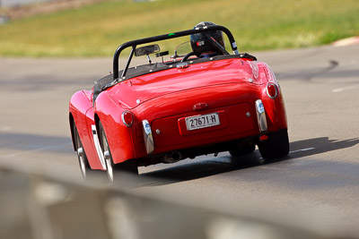 77;1954-Triumph-TR2;27671H;31-October-2009;Australia;FOSC;Festival-of-Sporting-Cars;John-Lamond;NSW;New-South-Wales;Regularity;Wakefield-Park;auto;classic;historic;motorsport;racing;super-telephoto;vintage