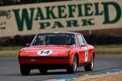 14;1970-VW‒Porsche-914‒4;31-October-2009;Australia;FOSC;Festival-of-Sporting-Cars;Group-S;NSW;New-South-Wales;Ralph-Pauperis;Sports-Cars;Wakefield-Park;auto;classic;historic;motorsport;racing;super-telephoto;vintage