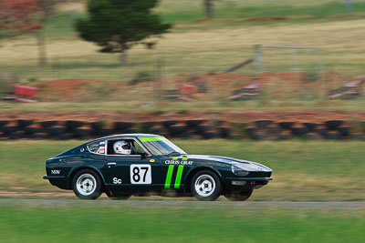 87;1971-Datsun-240Z;31-October-2009;Australia;Chris-Gray;FOSC;Festival-of-Sporting-Cars;Group-S;NSW;New-South-Wales;Sports-Cars;Wakefield-Park;auto;classic;historic;motion-blur;motorsport;racing;super-telephoto;vintage