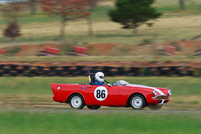 86;1960-Sunbeam-Alpine;31-October-2009;Australia;FOSC;Festival-of-Sporting-Cars;Group-S;Michael-Rose;NSW;New-South-Wales;Sports-Cars;Wakefield-Park;auto;classic;historic;motion-blur;motorsport;racing;super-telephoto;vintage