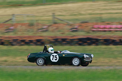 75;1971-MG-Midget;31-October-2009;Australia;Brian-Weston;FOSC;Festival-of-Sporting-Cars;Group-S;NSW;New-South-Wales;Sports-Cars;Wakefield-Park;auto;classic;historic;motion-blur;motorsport;racing;super-telephoto;vintage