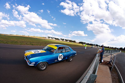 92;1971-Holden-Torana-XU‒1;31-October-2009;Australia;David-Elphick;FOSC;Festival-of-Sporting-Cars;Group-N;Historic-Touring-Cars;NSW;New-South-Wales;Wakefield-Park;auto;classic;fisheye;historic;motorsport;racing;vintage