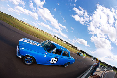 132;1964-Vauxhall-Velox;31-October-2009;Australia;Bill-Callan;FOSC;Festival-of-Sporting-Cars;Group-N;Historic-Touring-Cars;NSW;New-South-Wales;Wakefield-Park;auto;classic;fisheye;historic;motorsport;racing;vintage