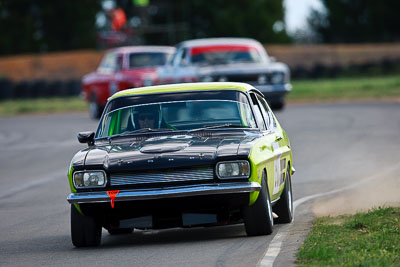 80;1970-Ford-Capri-V6;31-October-2009;Australia;FOSC;Festival-of-Sporting-Cars;Group-N;Historic-Touring-Cars;NSW;New-South-Wales;Steve-Land;Wakefield-Park;auto;classic;historic;motorsport;racing;super-telephoto;vintage