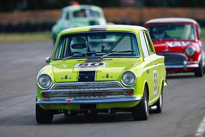 50;1964-Ford-Cortina-GT;31-October-2009;Australia;FOSC;Festival-of-Sporting-Cars;Group-N;Historic-Touring-Cars;NSW;New-South-Wales;Rodney-Brincat;Wakefield-Park;auto;classic;historic;motorsport;racing;super-telephoto;vintage