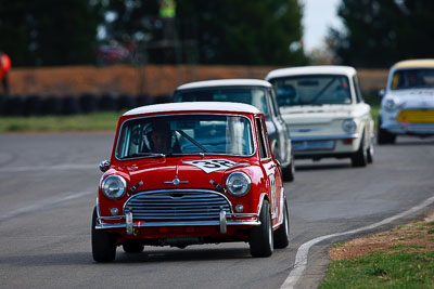 38;1964-Morris-Cooper-S;31-October-2009;Australia;FOSC;Festival-of-Sporting-Cars;Group-N;Historic-Touring-Cars;John-Lockyer;NSW;New-South-Wales;Wakefield-Park;auto;classic;historic;motorsport;racing;super-telephoto;vintage