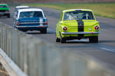 50;1964-Ford-Cortina-GT;31-October-2009;Australia;FOSC;Festival-of-Sporting-Cars;Group-N;Historic-Touring-Cars;NSW;New-South-Wales;Rodney-Brincat;Wakefield-Park;auto;classic;historic;motorsport;racing;super-telephoto;vintage