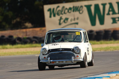 155;1964-Morris-Cooper-S;31-October-2009;Australia;FOSC;Festival-of-Sporting-Cars;Group-N;Historic-Touring-Cars;NSW;New-South-Wales;Santino-Di-Carlo;Wakefield-Park;auto;classic;historic;motorsport;racing;super-telephoto;vintage