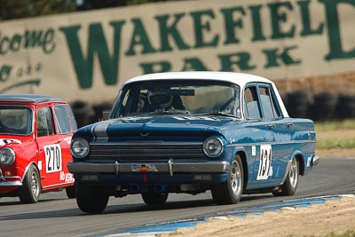 131;1964-Holden-EH;31-October-2009;Australia;Bob-Harris;FOSC;Festival-of-Sporting-Cars;Group-N;Historic-Touring-Cars;NSW;New-South-Wales;Wakefield-Park;auto;classic;historic;motorsport;racing;super-telephoto;vintage