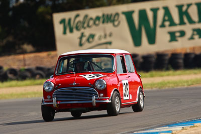 38;1964-Morris-Cooper-S;31-October-2009;Australia;FOSC;Festival-of-Sporting-Cars;Group-N;Historic-Touring-Cars;John-Lockyer;NSW;New-South-Wales;Wakefield-Park;auto;classic;historic;motorsport;racing;super-telephoto;vintage