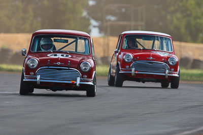 40;1964-Morris-Cooper-S;31-October-2009;Australia;Barrie-Brown;FOSC;Festival-of-Sporting-Cars;Group-N;Historic-Touring-Cars;NSW;New-South-Wales;Wakefield-Park;auto;classic;historic;motorsport;racing;super-telephoto;vintage