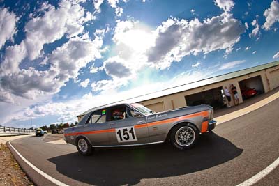 151;1970-Ford-XW-GT;31-October-2009;Australia;FOSC;Festival-of-Sporting-Cars;Frazer-Roberts;Group-N;Historic-Touring-Cars;NSW;New-South-Wales;Wakefield-Park;auto;classic;fisheye;historic;motorsport;racing;vintage