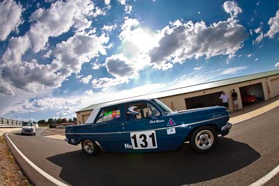 131;1964-Holden-EH;31-October-2009;Australia;Bob-Harris;FOSC;Festival-of-Sporting-Cars;Group-N;Historic-Touring-Cars;NSW;New-South-Wales;Wakefield-Park;auto;classic;fisheye;historic;motorsport;racing;vintage
