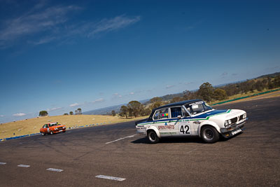 42;1-November-2009;Australia;Improved-Production;NSW;NSW-State-Championship;NSWRRC;Narellan;New-South-Wales;Oran-Park-Raceway;Philip-Larmour;Triumph-Dolomite;auto;motorsport;racing;wide-angle