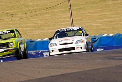 4;1-November-2009;Australia;Bob-Jowett;Honda-Civic;Improved-Production;NSW;NSW-State-Championship;NSWRRC;Narellan;New-South-Wales;Oran-Park-Raceway;auto;motorsport;racing;super-telephoto