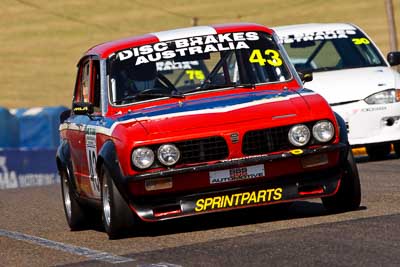 43;1-November-2009;Australia;Improved-Production;Mark-Larmour;NSW;NSW-State-Championship;NSWRRC;Narellan;New-South-Wales;Oran-Park-Raceway;Triumph-Dolomite-Sprint;auto;motorsport;racing;super-telephoto