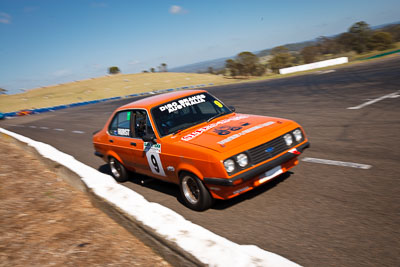 9;1-November-2009;Australia;Darren-Hurst;Ford-Escort-RS2000;Improved-Production;NSW;NSW-State-Championship;NSWRRC;Narellan;New-South-Wales;Oran-Park-Raceway;auto;motorsport;racing;wide-angle