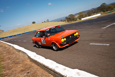 175;1-November-2009;Australia;Fiat-131;Improved-Production;NSW;NSW-State-Championship;NSWRRC;Narellan;New-South-Wales;Oran-Park-Raceway;Paul-Simpson;auto;motorsport;racing;wide-angle