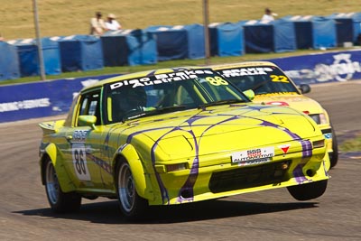 86;1-November-2009;Australia;Christy-Stevens;Improved-Production;Mazda-RX‒7;NSW;NSW-State-Championship;NSWRRC;Narellan;New-South-Wales;Oran-Park-Raceway;auto;motorsport;racing;telephoto