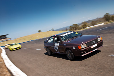 38;1-November-2009;Audi-Quattro;Australia;Ian-Whitwood;Improved-Production;NSW;NSW-State-Championship;NSWRRC;Narellan;New-South-Wales;Oran-Park-Raceway;auto;motion-blur;motorsport;racing;wide-angle