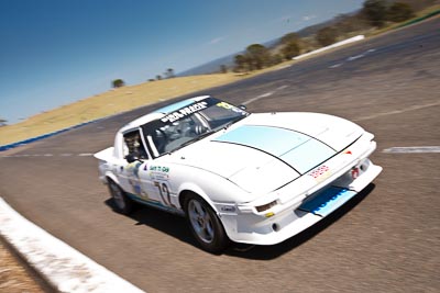 72;1-November-2009;Australia;Improved-Production;Mazda-RX‒7;NSW;NSW-State-Championship;NSWRRC;Narellan;New-South-Wales;Oran-Park-Raceway;Tim-Miller;auto;motion-blur;motorsport;racing;wide-angle