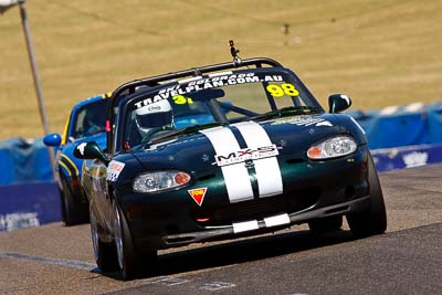 98;1-November-2009;Australia;Matilda-Mravicic;Mazda-MX‒5;Mazda-MX5;Mazda-Miata;NSW;NSW-State-Championship;NSWRRC;Narellan;New-South-Wales;Nick-Martinenko;Oran-Park-Raceway;Production-Sports-Cars;auto;motorsport;racing;super-telephoto