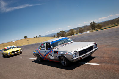 71;1-November-2009;Australia;David-Redgrove;Holden-HQ;NSW;NSW-State-Championship;NSWRRC;Narellan;New-South-Wales;Oran-Park-Raceway;auto;motion-blur;motorsport;racing;wide-angle