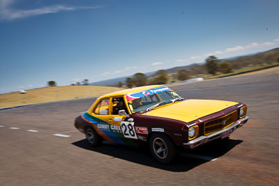 28;1-November-2009;Australia;Gary-Hadley;Holden-HQ;NSW;NSW-State-Championship;NSWRRC;Narellan;New-South-Wales;Oran-Park-Raceway;auto;motion-blur;motorsport;racing;wide-angle