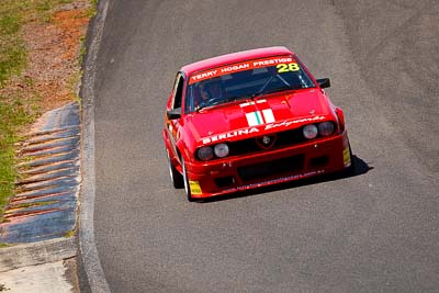 28;1-November-2009;Alfa-Romeo-GTV6;Australia;Enzo-Piazza;George-Piazza;NSW;NSW-State-Championship;NSWRRC;Narellan;New-South-Wales;Oran-Park-Raceway;Production-Sports-Cars;auto;motorsport;racing;super-telephoto