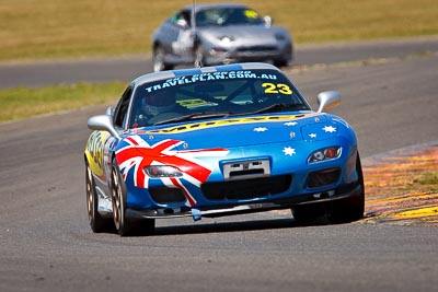 23;1-November-2009;Australia;Garry-Mennell;Mazda-RX‒7;Michael-Caine;NSW;NSW-State-Championship;NSWRRC;Narellan;New-South-Wales;Oran-Park-Raceway;Production-Sports-Cars;auto;motorsport;racing;super-telephoto