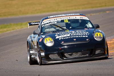 16;1-November-2009;Australia;Mark-Krashos;NSW;NSW-State-Championship;NSWRRC;Narellan;New-South-Wales;Oran-Park-Raceway;Porsche-997-GT3-Cup;Production-Sports-Cars;auto;motorsport;racing;super-telephoto