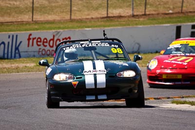 98;1-November-2009;Australia;Matilda-Mravicic;Mazda-MX‒5;Mazda-MX5;Mazda-Miata;NSW;NSW-State-Championship;NSWRRC;Narellan;New-South-Wales;Nick-Martinenko;Oran-Park-Raceway;Production-Sports-Cars;auto;motorsport;racing;super-telephoto