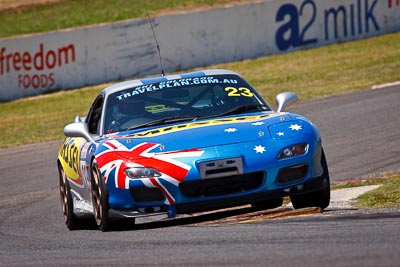 23;1-November-2009;Australia;Garry-Mennell;Mazda-RX‒7;Michael-Caine;NSW;NSW-State-Championship;NSWRRC;Narellan;New-South-Wales;Oran-Park-Raceway;Production-Sports-Cars;auto;motorsport;racing;super-telephoto