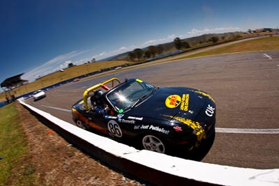 86;1-November-2009;Australia;Greg-Quince;Mazda-MX‒5;Mazda-MX5;Mazda-Miata;Murray-Scoble;NSW;NSW-State-Championship;NSWRRC;Narellan;New-South-Wales;Oran-Park-Raceway;Production-Sports-Cars;auto;fisheye;motorsport;racing