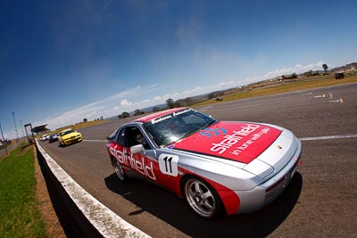 11;1-November-2009;Australia;NSW;NSW-State-Championship;NSWRRC;Narellan;New-South-Wales;Nik-Prieston;Oran-Park-Raceway;Porsche-944-S2;Production-Sports-Cars;auto;fisheye;motorsport;racing