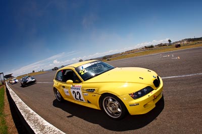 22;1-November-2009;Australia;BMW-M-Coupe;Brian-Anderson;Chris-Gough;NSW;NSW-State-Championship;NSWRRC;Narellan;New-South-Wales;Oran-Park-Raceway;Production-Sports-Cars;auto;fisheye;motorsport;racing