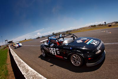 25;1-November-2009;Australia;Henri-Van-Roden;Mazda-MX‒5;Mazda-MX5;Mazda-Miata;NSW;NSW-State-Championship;NSWRRC;Narellan;New-South-Wales;Oran-Park-Raceway;Production-Sports-Cars;auto;fisheye;motorsport;racing