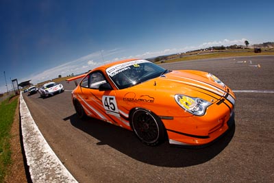 45;1-November-2009;Australia;NSW;NSW-State-Championship;NSWRRC;Narellan;New-South-Wales;Oran-Park-Raceway;Paul-Bolinowsky;Paul-Pizzati;Porsche-996-GT3-Cup;Production-Sports-Cars;auto;fisheye;motorsport;racing