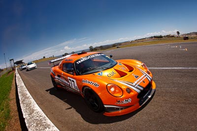 77;1-November-2009;Arthur-Magaitis;Australia;Lotus-Elise-HPE;NSW;NSW-State-Championship;NSWRRC;Narellan;New-South-Wales;Oran-Park-Raceway;Production-Sports-Cars;auto;fisheye;motorsport;racing