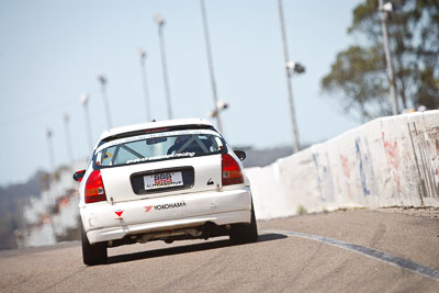 4;1-November-2009;Australia;Bob-Jowett;Honda-Civic;Improved-Production;NSW;NSW-State-Championship;NSWRRC;Narellan;New-South-Wales;Oran-Park-Raceway;auto;motorsport;racing;super-telephoto